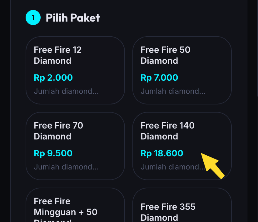Pilih Paket